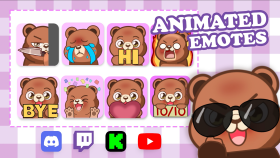 kişiye özel emote, badges ya da panel tasarımı yaparım