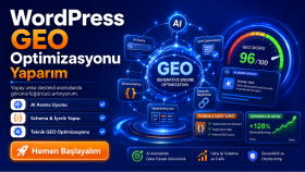 wordpress siteniz için GEO optimizasyonu yaparım