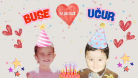 çocukluk fotoğraflarıyla özel gün kartı hazırlayabilirim