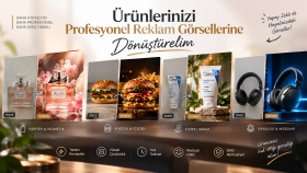 ürünlerinizi profesyonel görsellere dönüştürüyorum