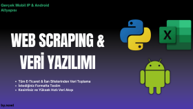 her türlü web sitelerden veri çekme ve raporlama yaparım