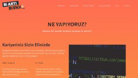 Bi Arti Bi Eksi Web Hizmetleri