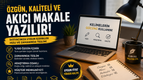 özgün, akıcı ve seo uyumlu makale yazabilirim