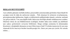 Reklama Can Suyu Olan Metin