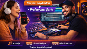 beste ve fikirlerinizi profesyonel demo kayda dönüştürürüm