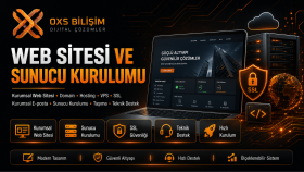 şirketiniz için web sitesi ve sunucu kurarım