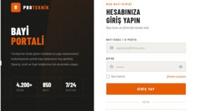 B2B Bayi Portal Giriş Ekranı