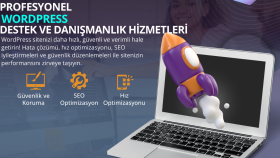 WordPress sorunlarınızı çözer ve sitenizi güçlendiririm