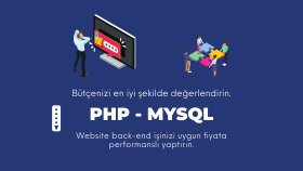 istediğiniz php işlerini uygun fiyata kaliteli yaparım