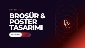 sizin için broşür, menü ve poster hazırlayabilirim