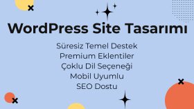 işletmeniz için Wordpress sitesi tasarlayabilirim