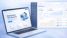 web sayfası ve SaaS web uygulaması geliştirebilirim