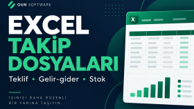 Excel takip tablosu ve fiyat teklif formu hazırlayacağım
