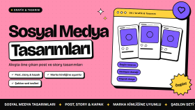 dikkat çeken özgün sosyal medya tasarımları yaparım