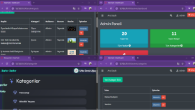 Daha Önce Gerçekleştirdiğim Laravel Web Projeleri