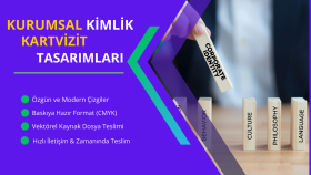 kurumsal, şık ve modern bir kurumsal kimlik oluştururum