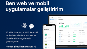 web ve android uygulamaları geliştiririm