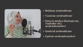  genç ve enerjik ses tonumla seslendirmelerinizi yapabilirim