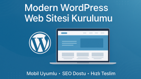 SEO uyumlu ve mobil dostu bir WordPress sitesi kurarım