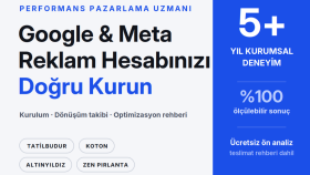  büyük marka deneyimiyle reklamlarınızı yönetirim