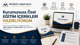 kurumunuza özel eğitim içerikleri tasarlarım
