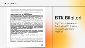 HTS ANALİZİ