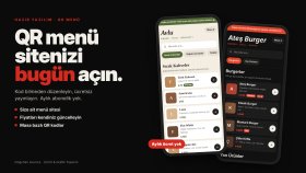 işletmeniz için QR menü web sitesi yaparım