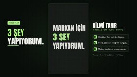 After Effects ile motion graphics ve logo animasyonu yaparım