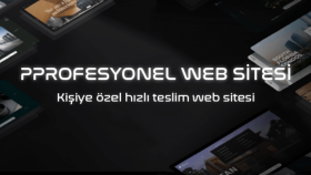 kısa sürede kişiye özel profesyonel web sitesi kuruyorum