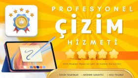 bilgisayar ortamında isteklerinizi çizebilirim
