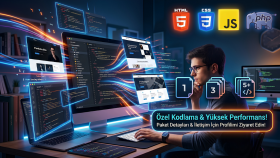 size özel, mobil uyumlu web çözümleri geliştiriyorum