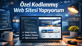 size özel kodlanmış web sitesi oluşturabilirim