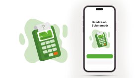 Kredi kartı bulunamadı ekranı için illüstrasyon çalışması