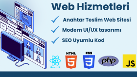 anahtar teslim profesyonel ve hızlı web siteleri kodlarım