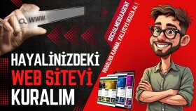 profesyonel web sitesi yapabilirim