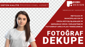e-ticaret için dekupe ve ürün yerleştirme işlerinizi yaparım