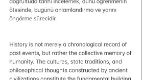 Tarihin Kurumsal Hafızası ve Geleceğin İnşası