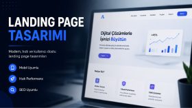 modern ve dönüşüm odaklı landing page tasarlarım