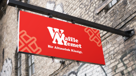 Waffle Mehmet – Eğlenceli ve Sıcak Bir Marka Kimliği
