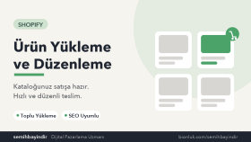 Shopify ürünlerinizi yükleyip CSV dosyanızı düzenlerim