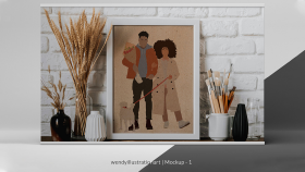 WendyIllustratorArt - Mock Up Giydirme