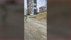 Zombie 3d model camera tracking