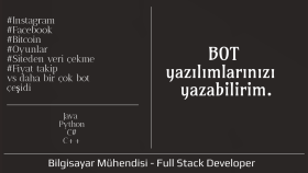 sizin için botuygulamaları kodlarım