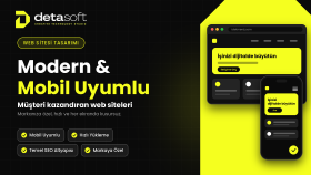 mobil uyumlu ve satış odaklı modern web sitesi tasarlarım
