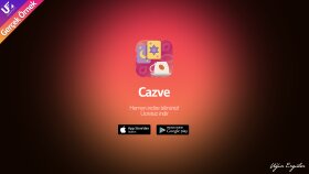 Cazve app icon tasarımı