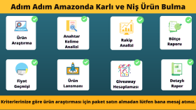 Amazon SEO Liste Oluşturma ve Anahtar Kelime Analizi