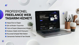 modern ve profesyonel web siteleri tasarlarım