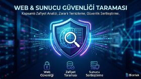 web siteniz ve sunucunuz için güvenlik taraması yaparım