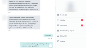 Müşteri Geri Bildirimleri