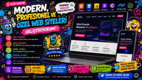 fikrinizi modern ve profesyonel web sitesine dönüştürüyorum